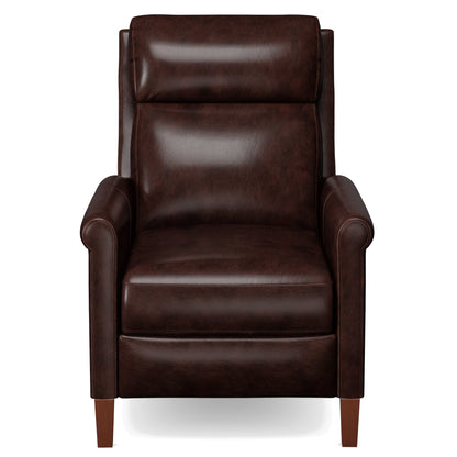 Sunset Trading Ethan Pushback Leather Recliner