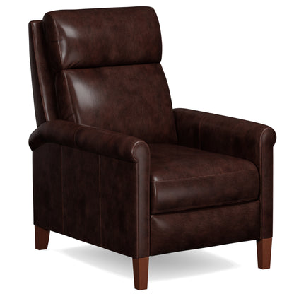 Sunset Trading Ethan Pushback Leather Recliner