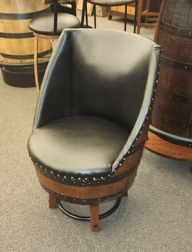 William Sheppee Premium Quality Shooter's Barrel Club Chair - SHO170