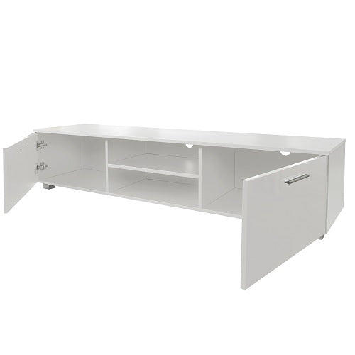 1st Choice White TV Stand for 70 Inch TV Stands Media Console Center