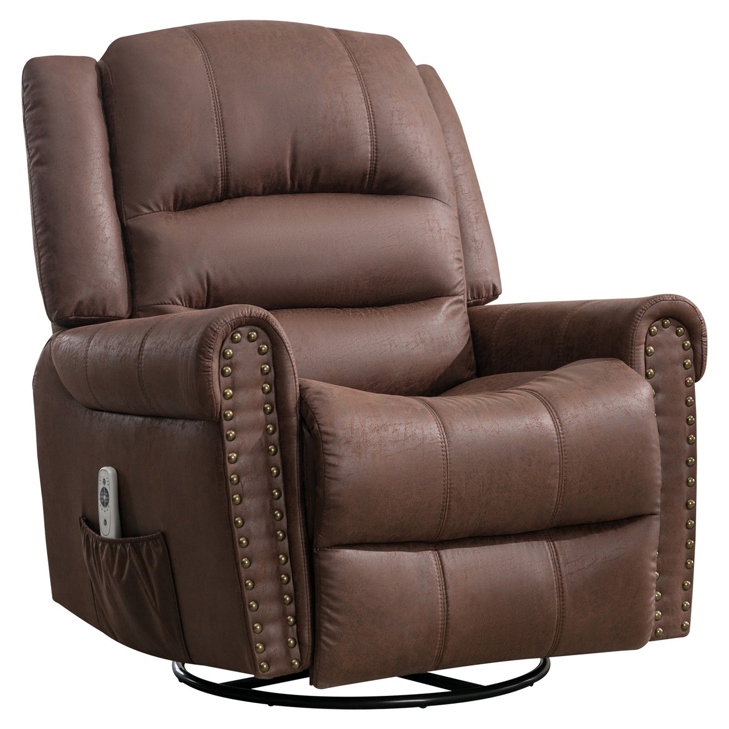 1st Choice Heated Rocker Recliner Chair with USB Charge Port