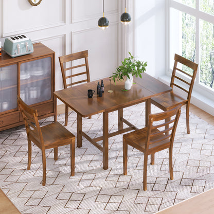 1st Choice Extendable Drop Leaf Dining Set - Modern & Space-Saving