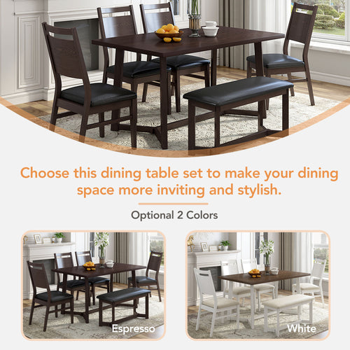 1st Choice 6-Piece Elegant Dining Furniture Set
