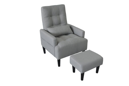 1st Choice Modern Living Room Leisure Fabric Adjustable Sofa Chair