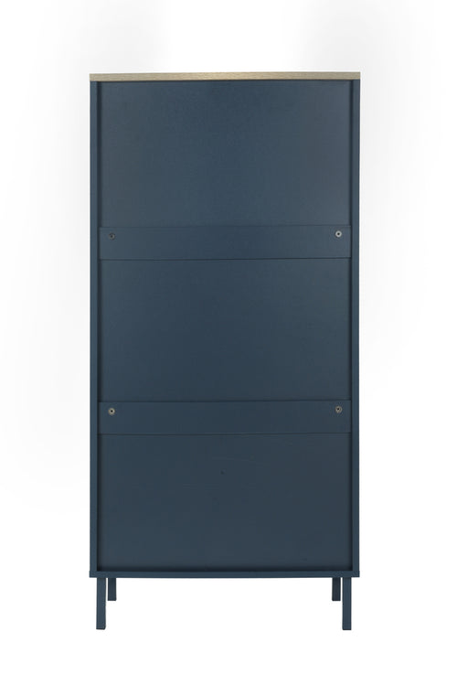 1st Choice 3 Metal Door Freestanding Modern Shoe Storage Cabinet