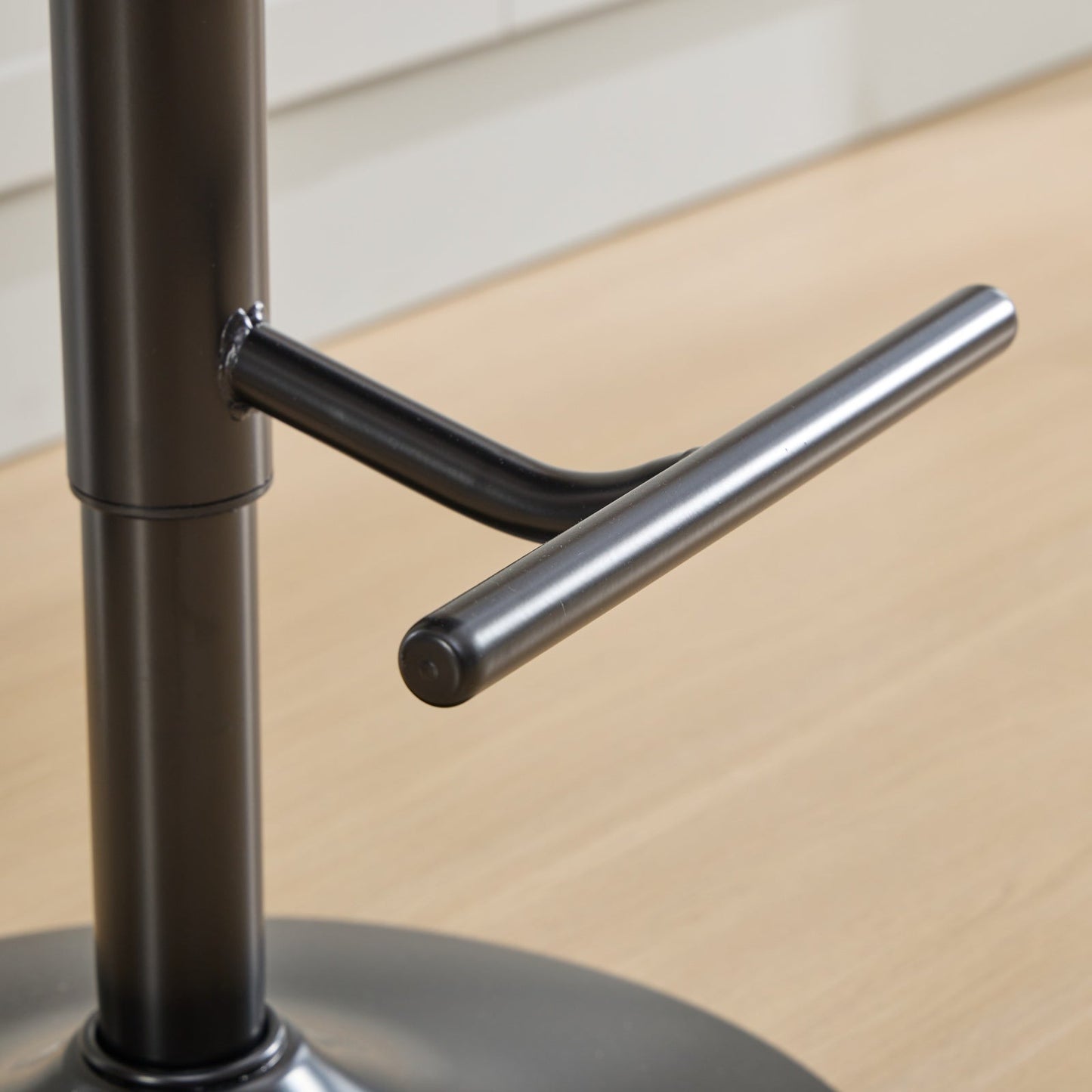 A&A Furniture,Aged and Retro PU Swivel Barstools Adjusatble Seat Height from 26 - 33 Inch, Modern Bar Stools with Backs Comfortable Tufted for Home Pub and Kitchen Island (Orange,Set of 2) - 1st Choice Furniture Direct