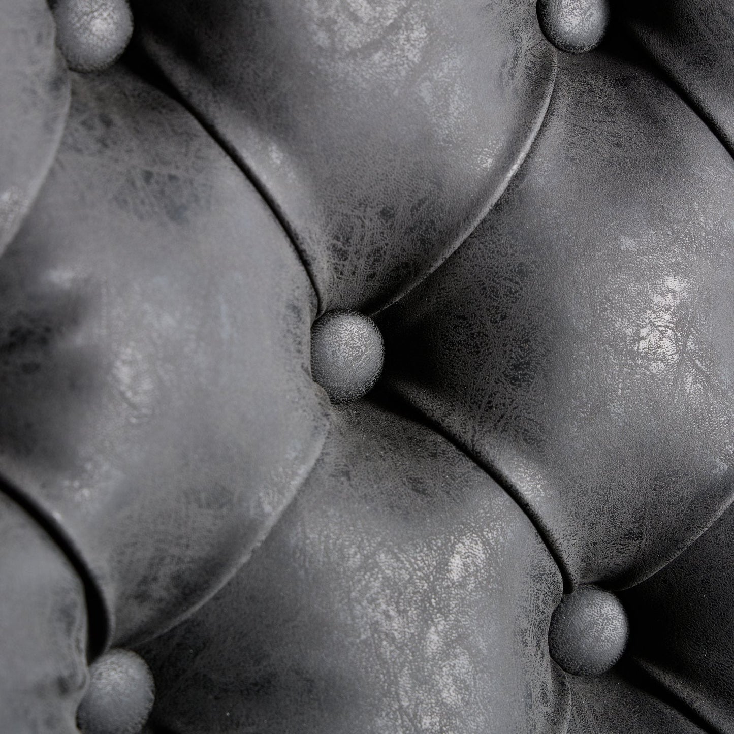 A&A Furniture,Aged and Retro PU Swivel Barstools Adjusatble Seat Height from 26 - 33 Inch, Modern Bar Stools with Backs Comfortable Tufted for Home Pub and Kitchen Island (Black,Set of 2) - 1st Choice Furniture Direct