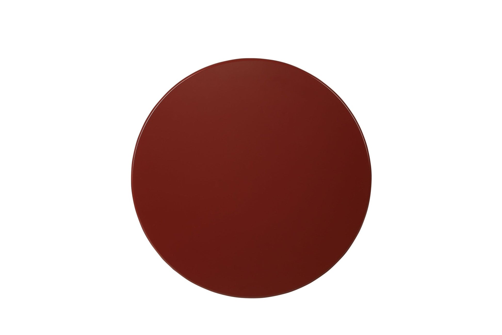 Aberta Red Finish Accent Table - 1st Choice Furniture Direct