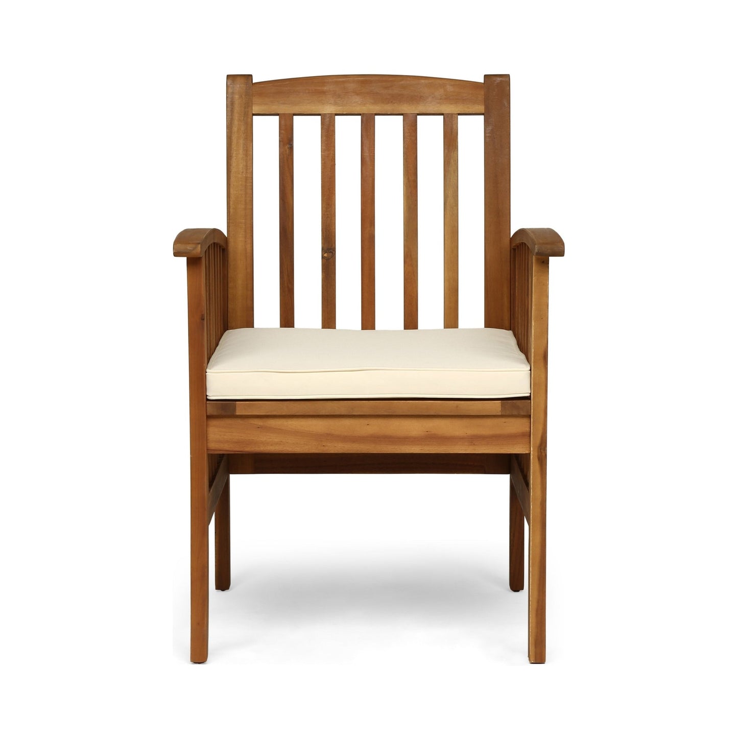 Acacia Wood Outdoor Dining Chairs with Cushions – Patio Seating - 1st Choice Furniture Direct