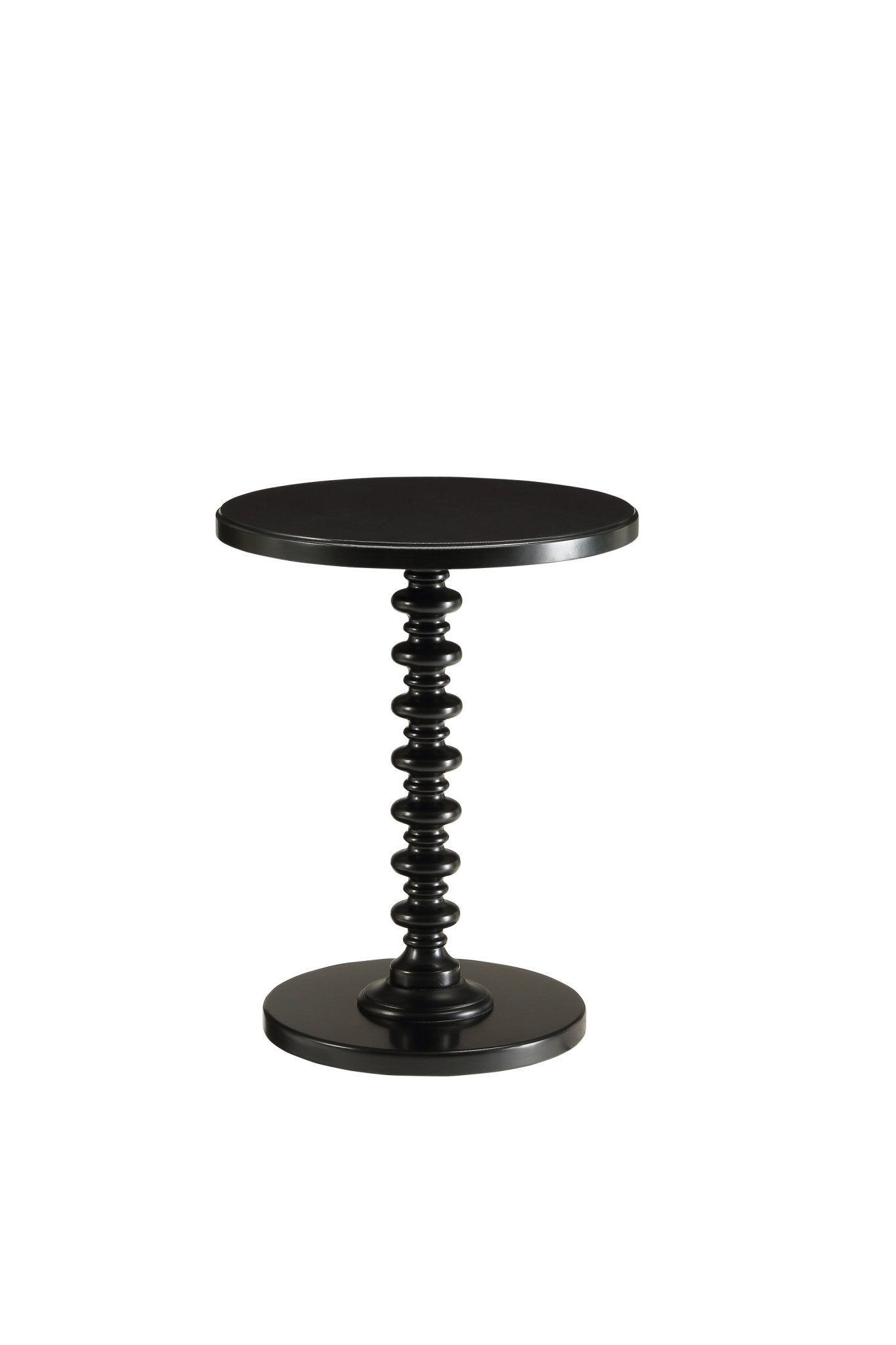 Acton Black Finish Accent Table - 1st Choice Furniture Direct