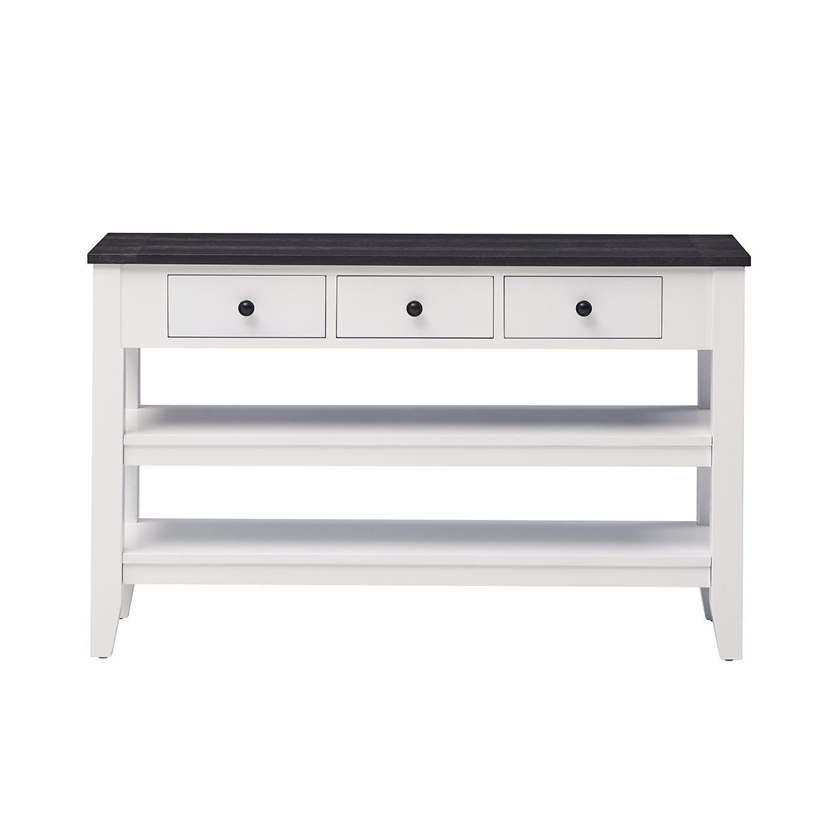 1st Choice 48" Modern Console Table  Sofa Table for Living Room in White