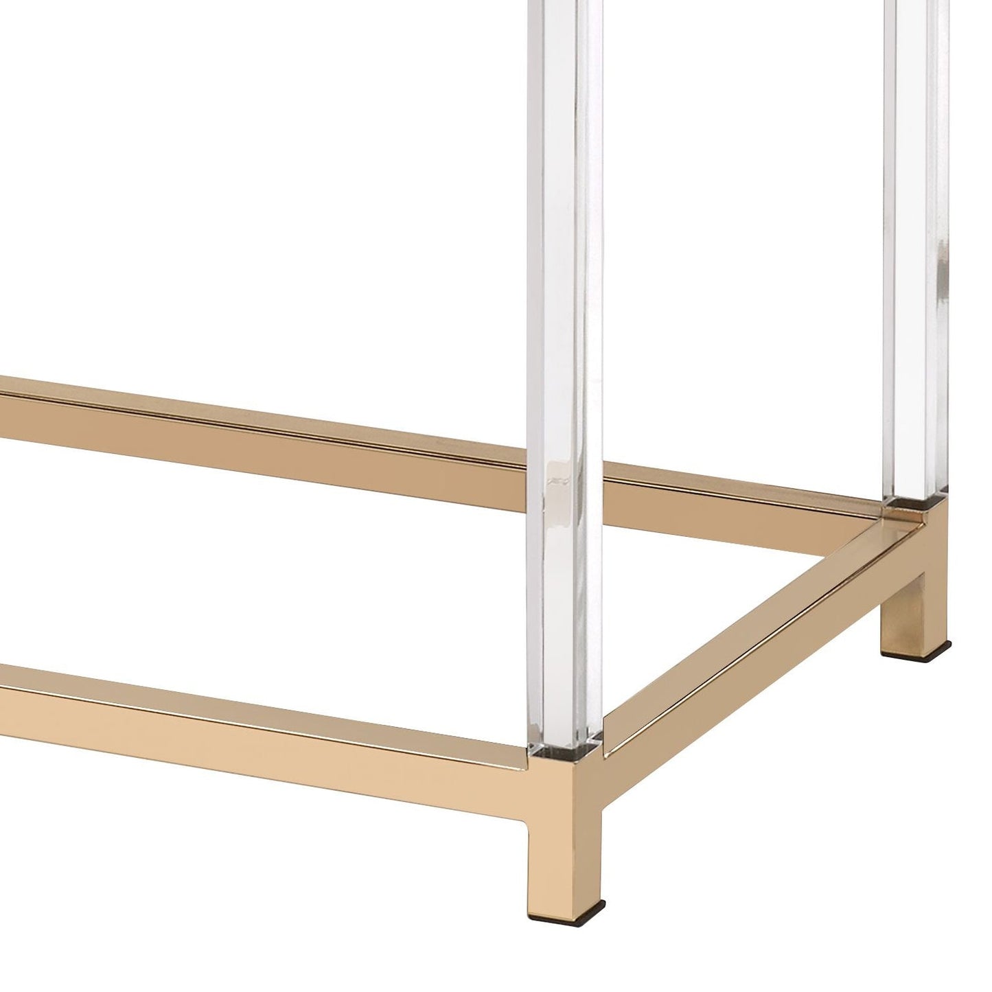Adiel Black & Gold Finish Sofa Table - 1st Choice Furniture Direct