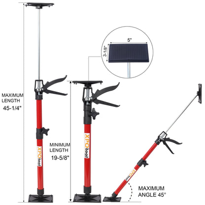Adjustable Support Pole Jack | Third Hand Tool for Drywall & Cabinets - 1st Choice Furniture Direct