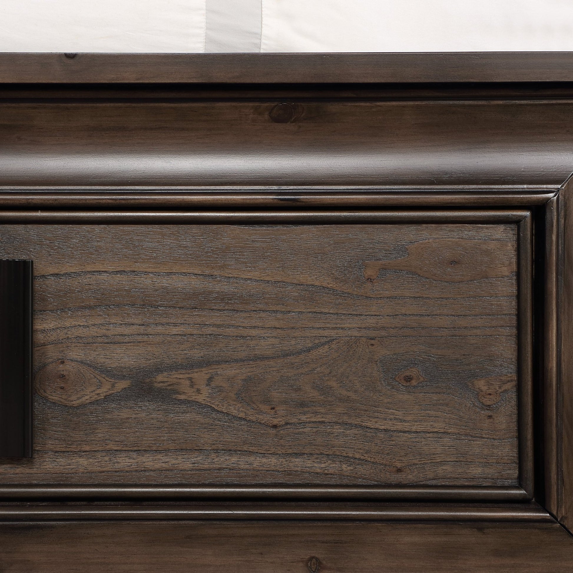 Aetheria Contemporary Wood 6 - Drawer Dresser in Dark Brown - 1st Choice Furniture Direct