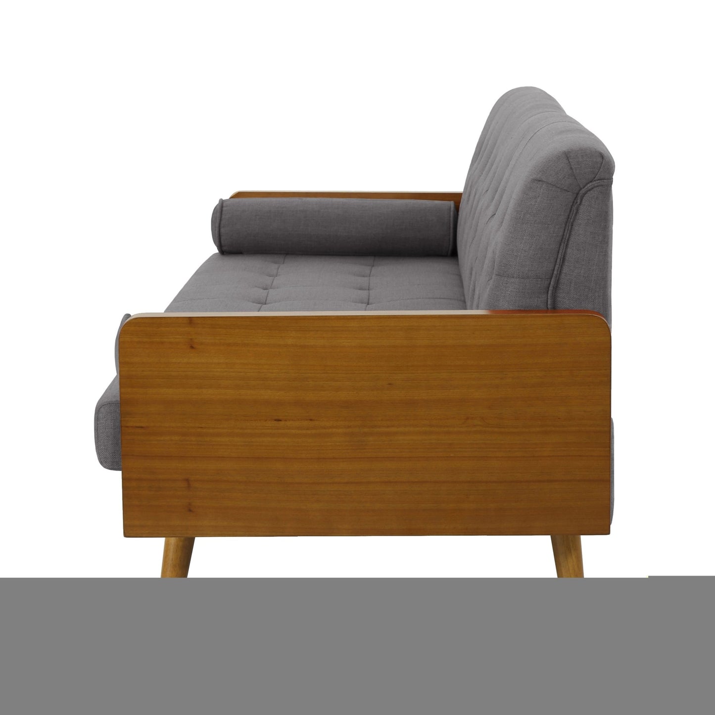 Aidan Mid Century Modern Tufted Fabric Sofa - 1st Choice Furniture Direct