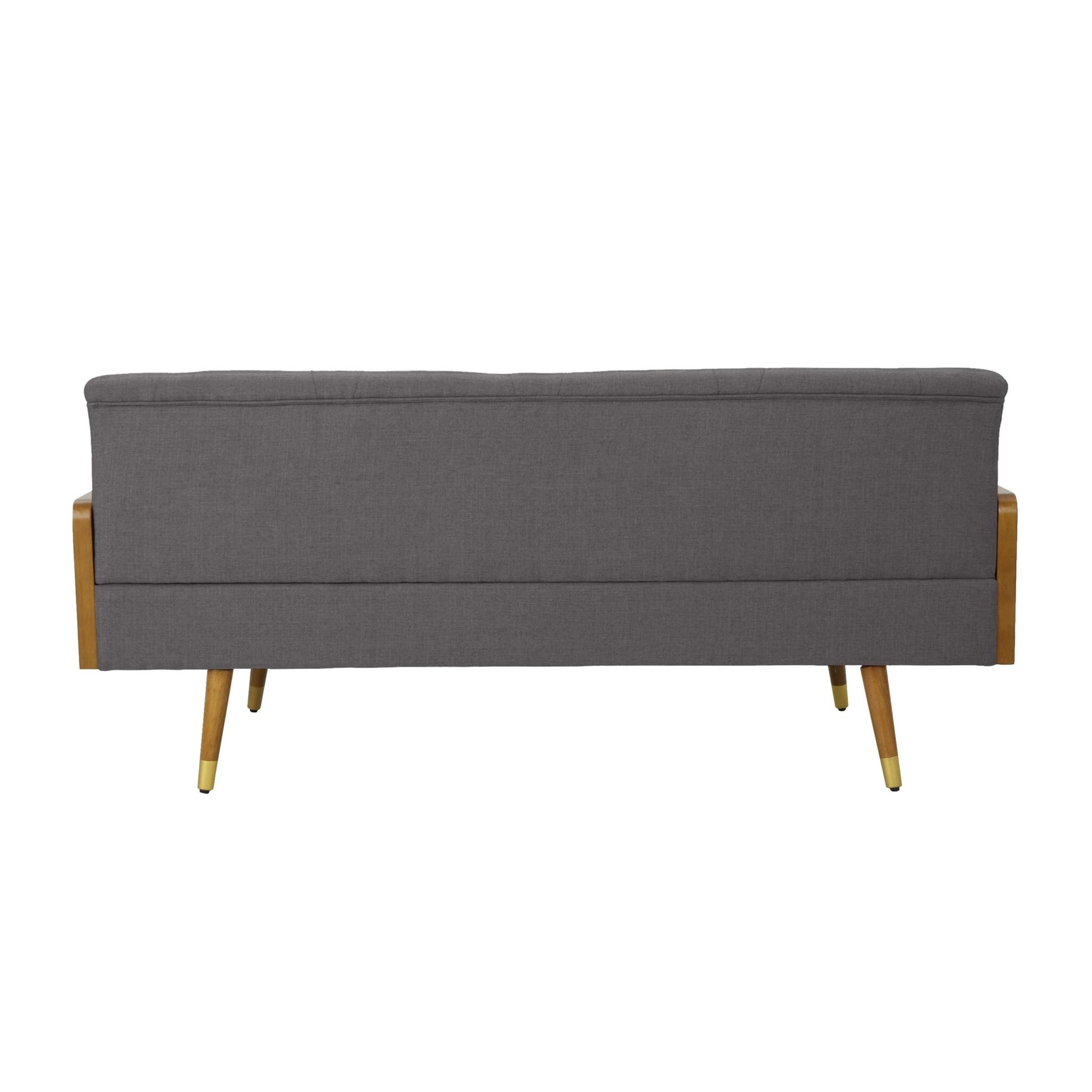 Aidan Mid Century Modern Tufted Fabric Sofa - 1st Choice Furniture Direct