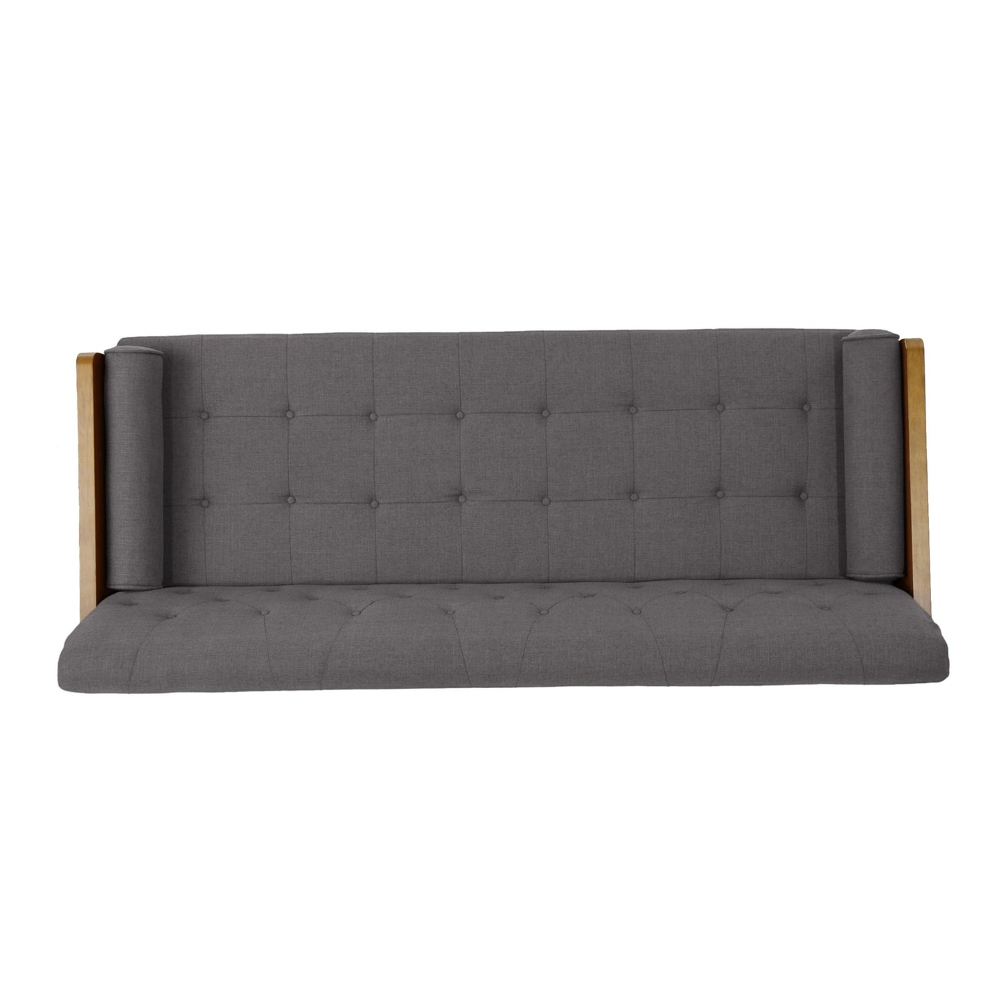 Aidan Mid Century Modern Tufted Fabric Sofa - 1st Choice Furniture Direct