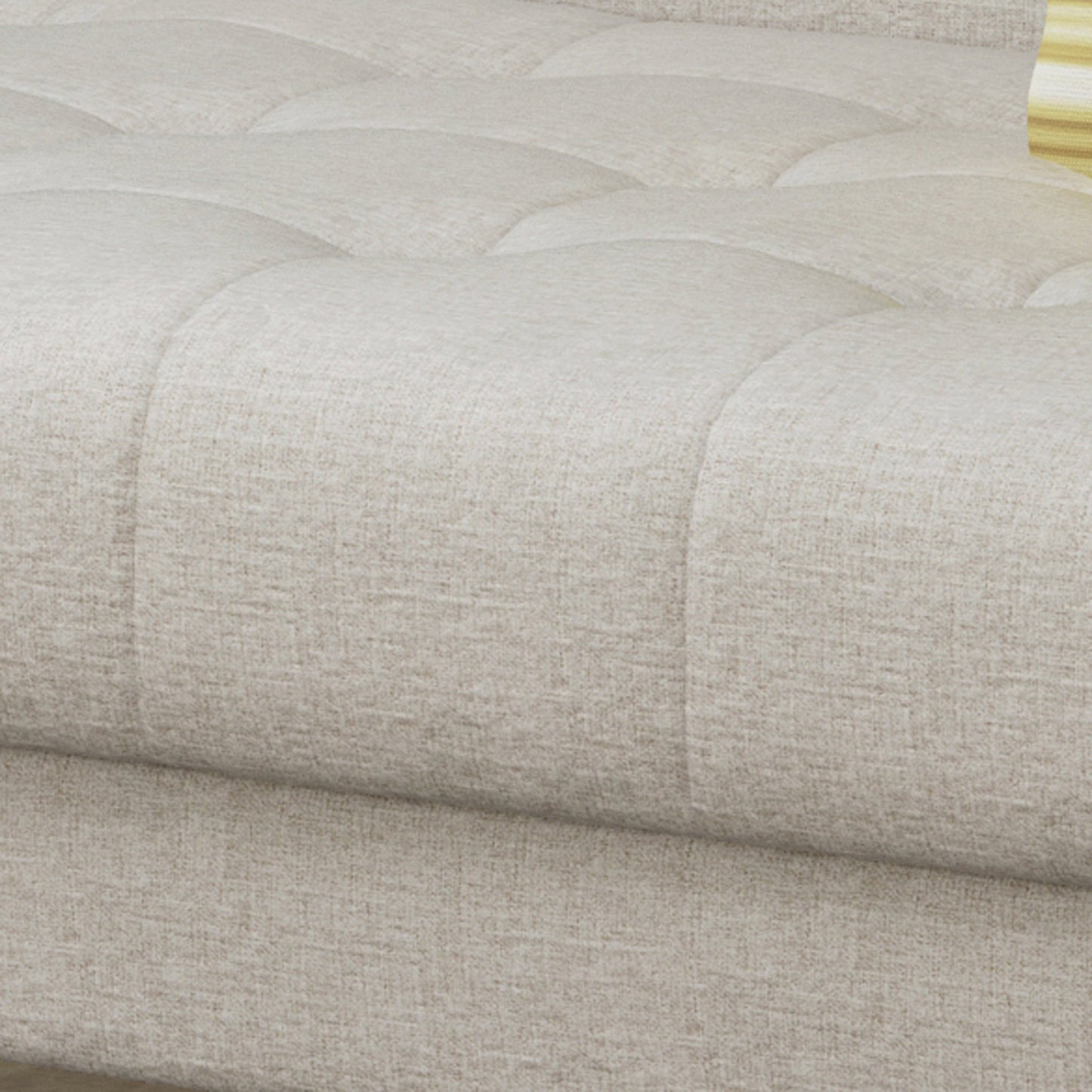 Aidan Mid Century Modern Tufted Fabric Sofa - 1st Choice Furniture Direct