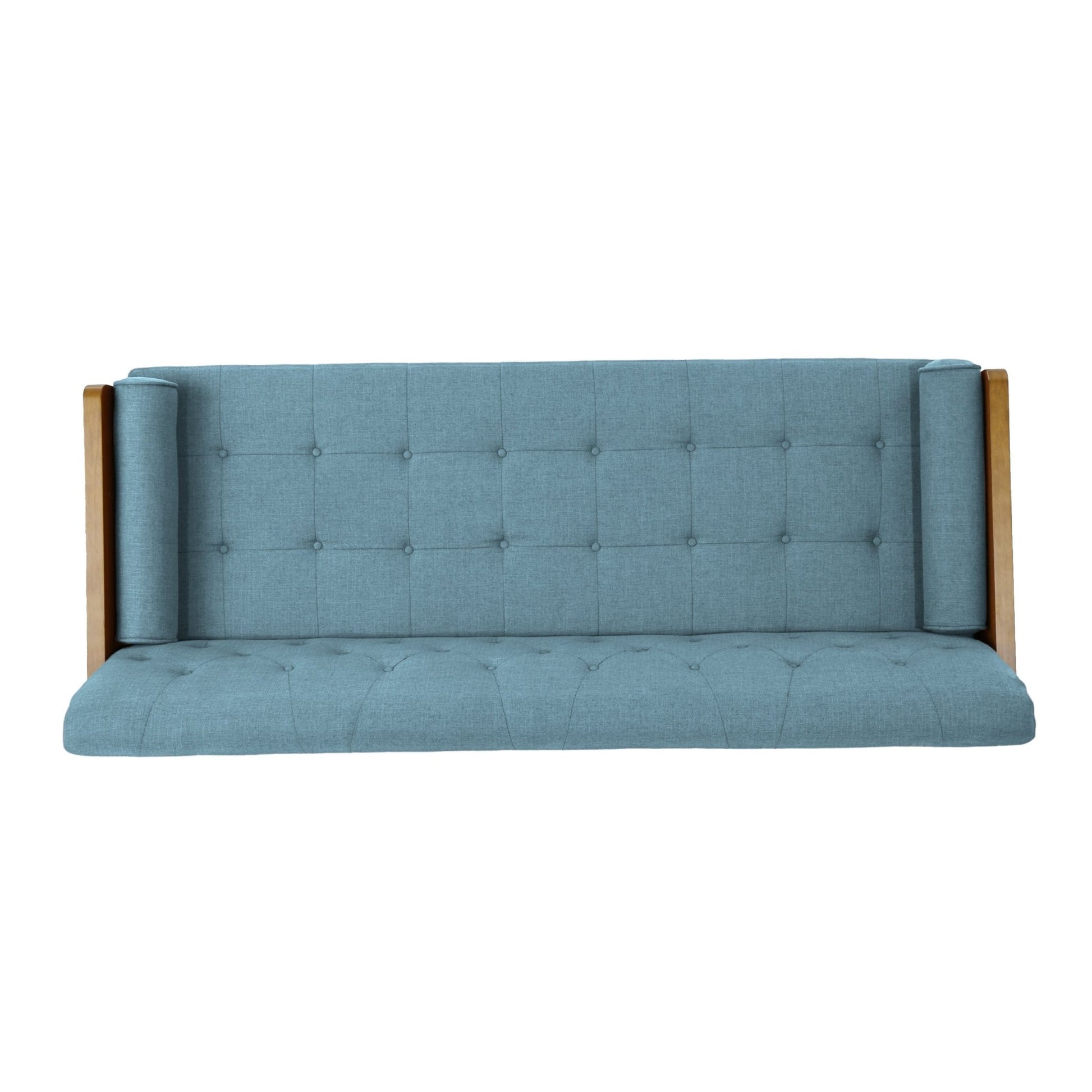 Aidan Mid Century Modern Tufted Fabric Sofa - 1st Choice Furniture Direct