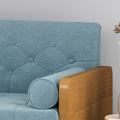 Aidan Mid Century Modern Tufted Fabric Sofa - 1st Choice Furniture Direct