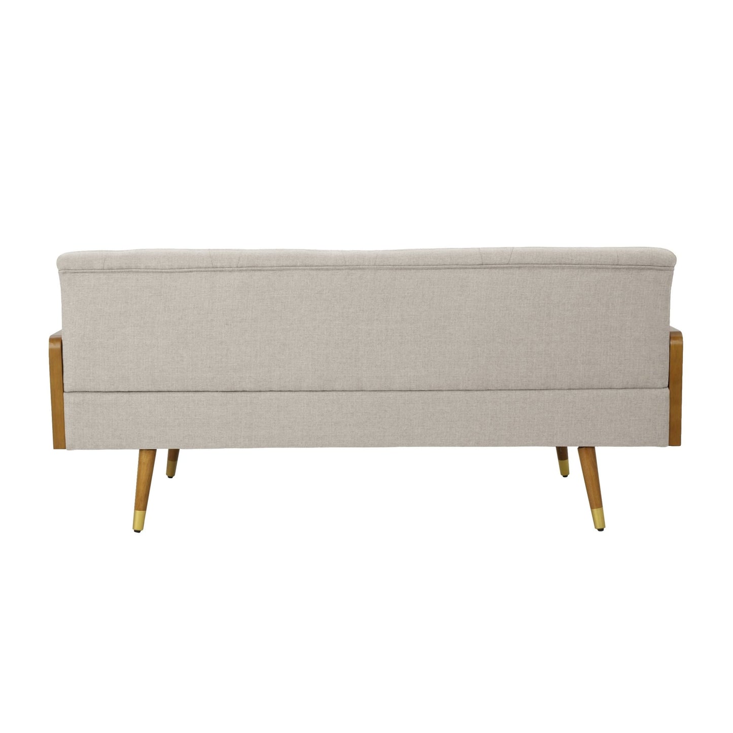 Aidan Mid Century Modern Tufted Fabric Sofa - 1st Choice Furniture Direct