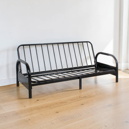 Alfonso Black Finish Adjustable Sofa Frame (Can be turned into a bed, mattress not included) - 1st Choice Furniture Direct