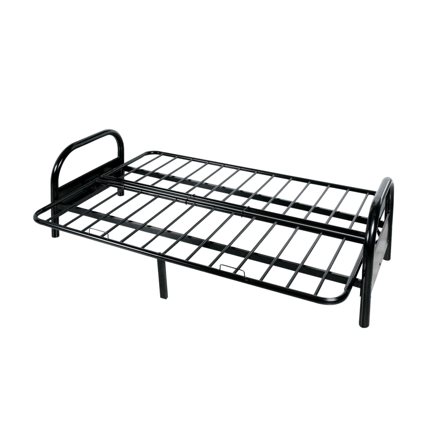 Alfonso Black Finish Adjustable Sofa Frame (Can be turned into a bed, mattress not included) - 1st Choice Furniture Direct