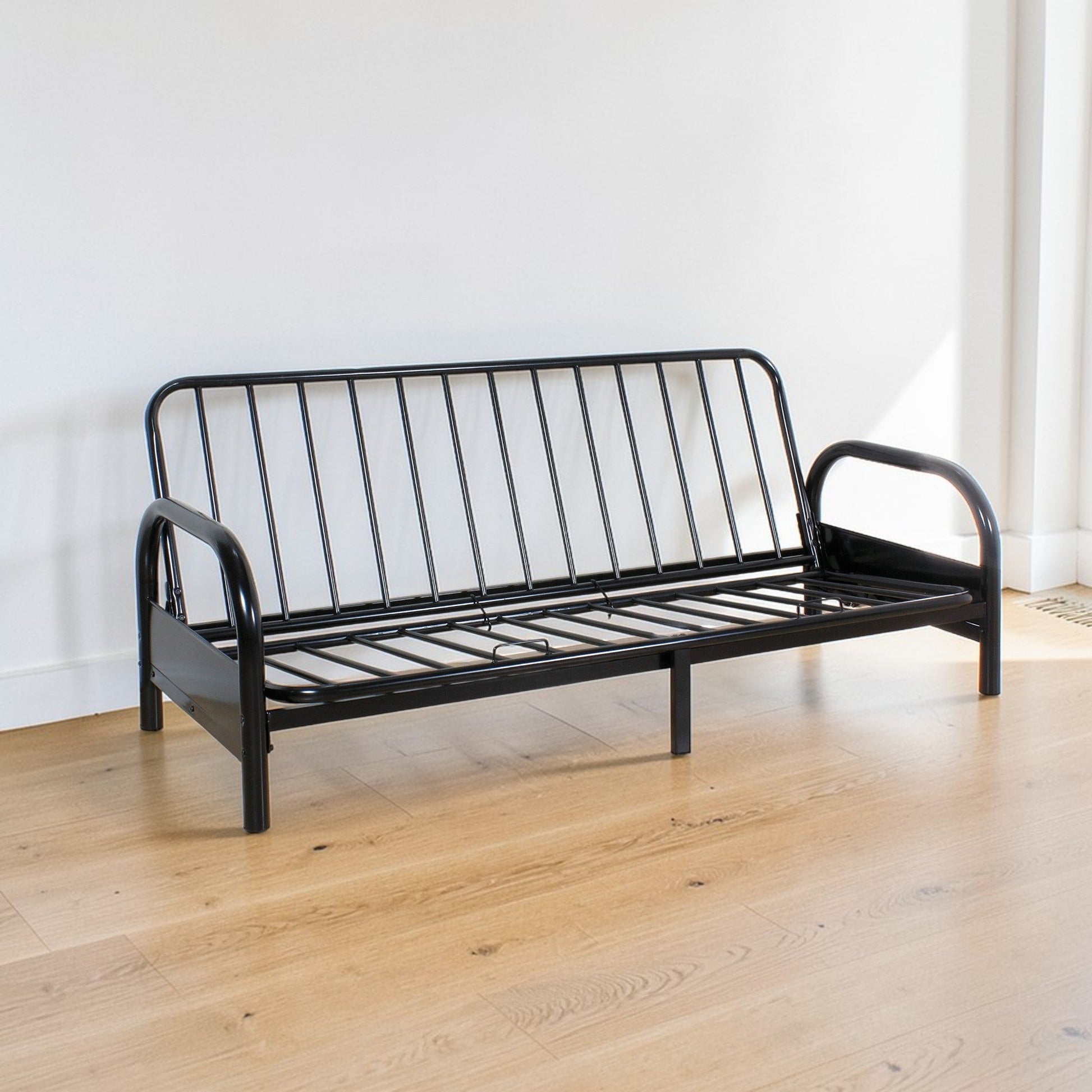 Alfonso Black Finish Adjustable Sofa Frame (Can be turned into a bed, mattress not included) - 1st Choice Furniture Direct