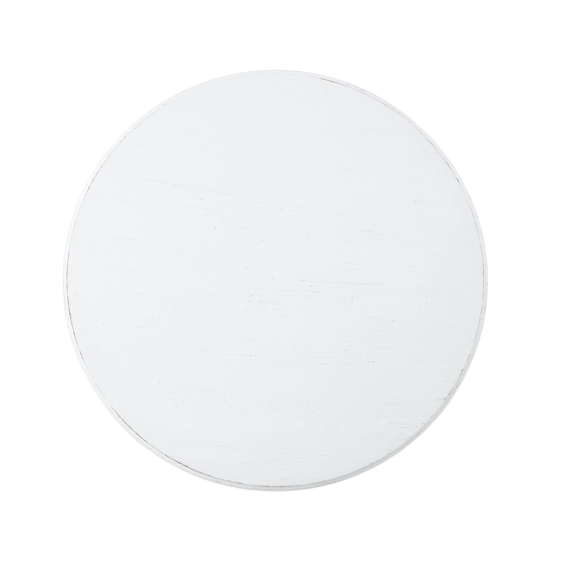 Alger White Finish Accent Table - 1st Choice Furniture Direct