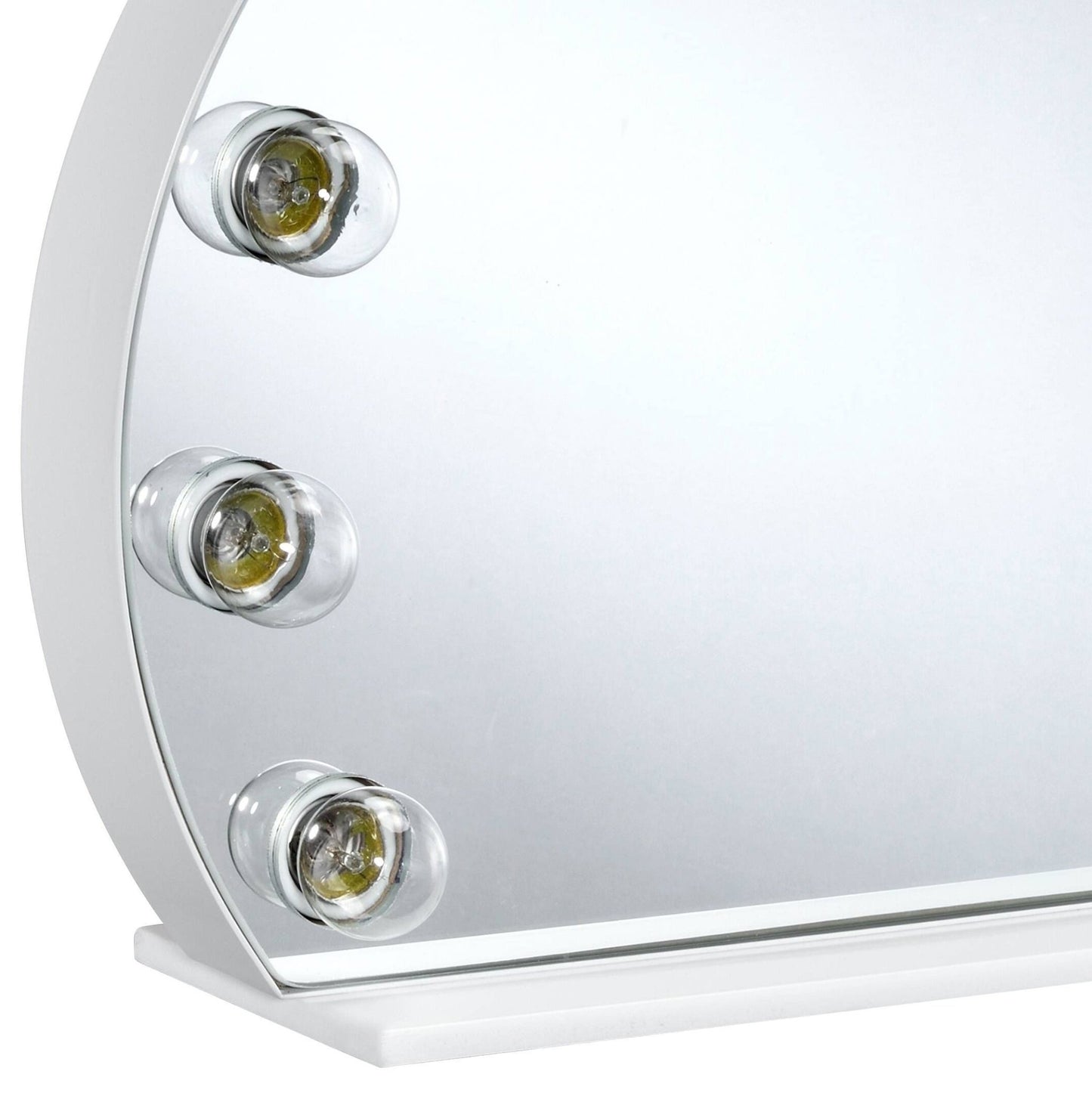 Alma White Finish Accent Mirror - 1st Choice Furniture Direct