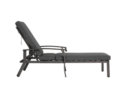 Aluminium Cast lounge chair - 1st Choice Furniture Direct