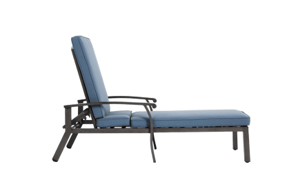 Aluminium Cast lounge chair - 1st Choice Furniture Direct