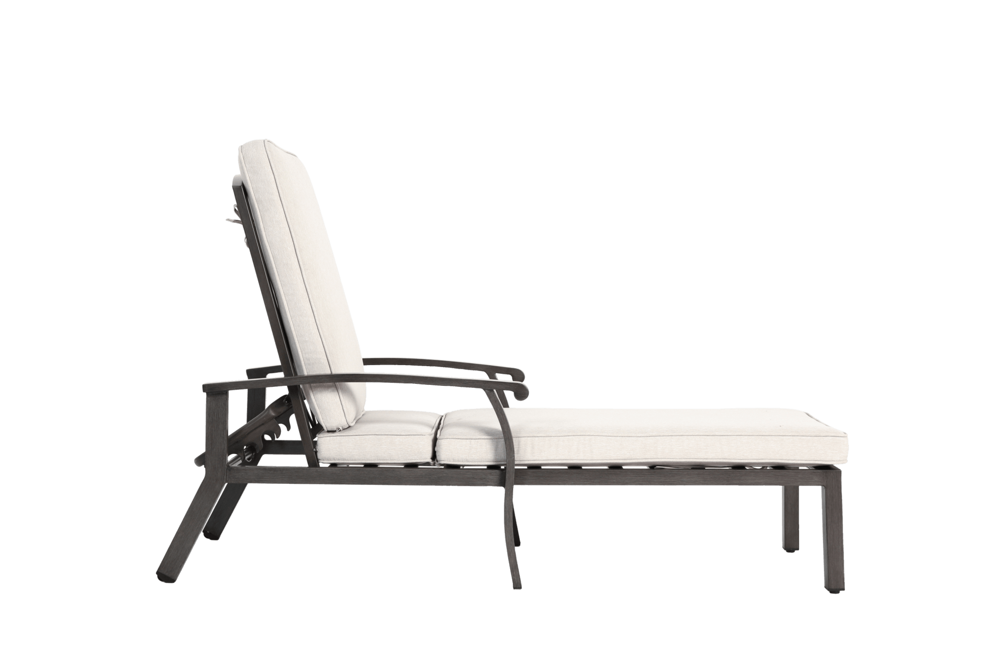 Aluminium Cast lounge chair - 1st Choice Furniture Direct