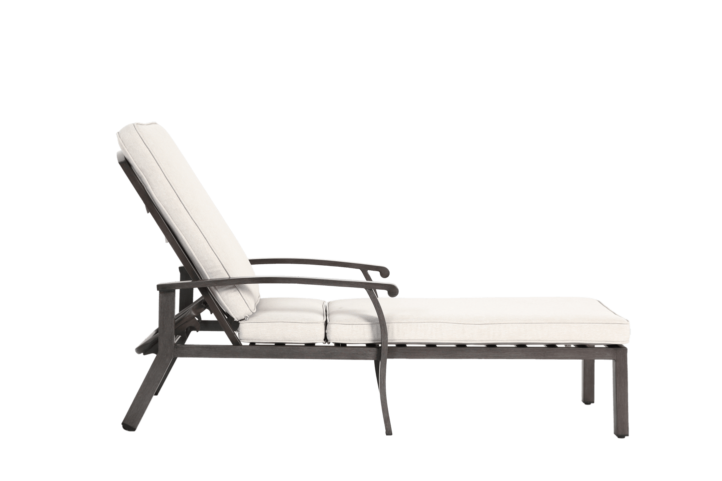 Aluminium Cast lounge chair - 1st Choice Furniture Direct