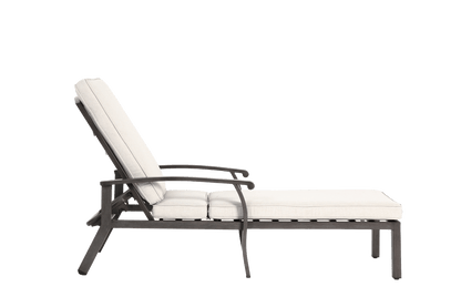 Aluminium Cast lounge chair - 1st Choice Furniture Direct
