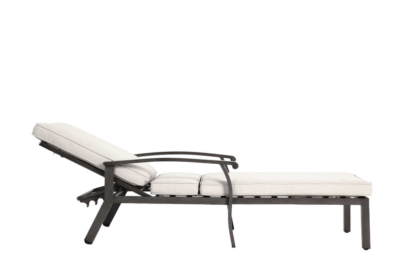 Aluminium Cast lounge chair - 1st Choice Furniture Direct