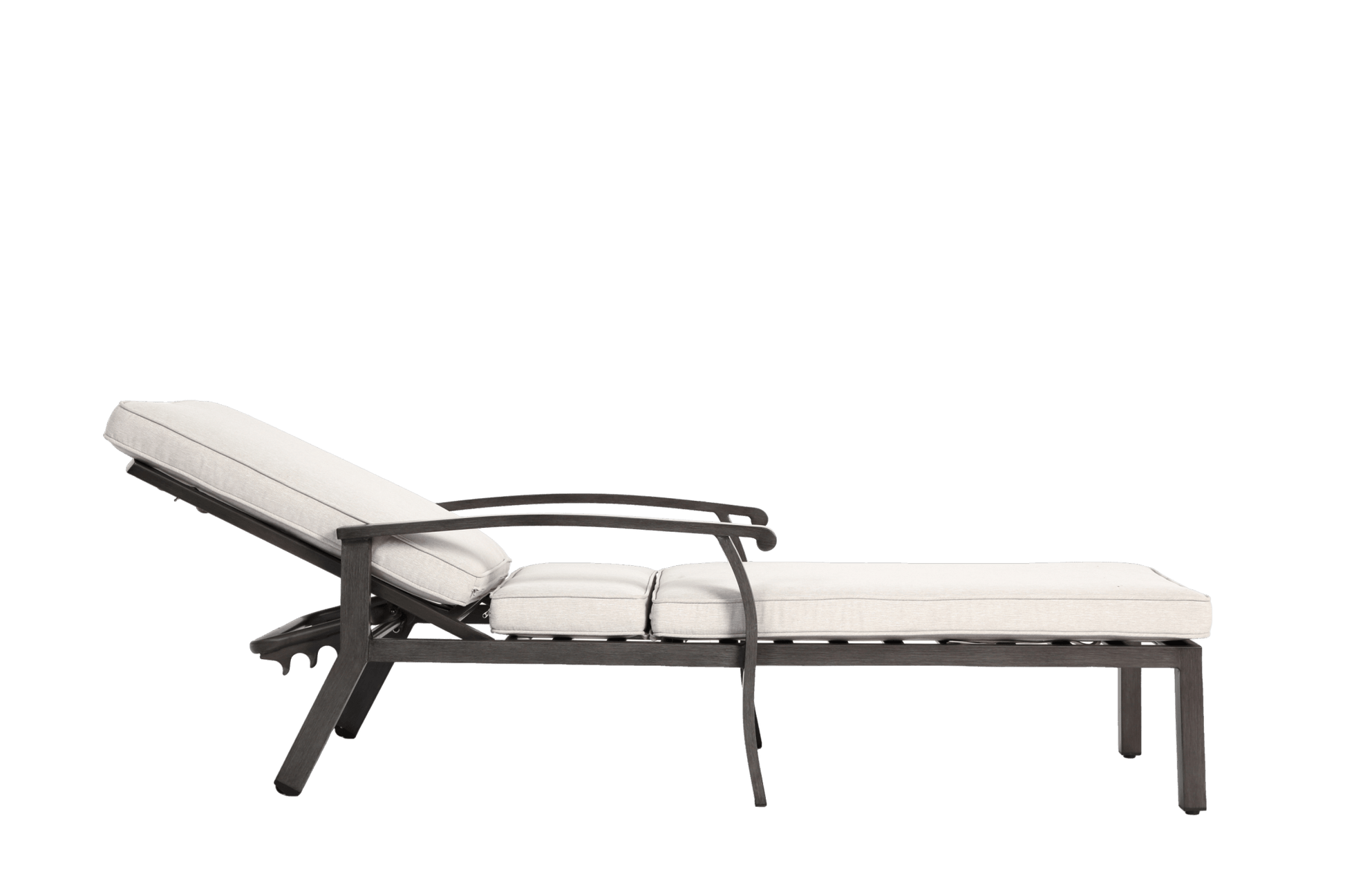 Aluminium Cast lounge chair - 1st Choice Furniture Direct