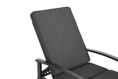 Aluminium Cast lounge chair - 1st Choice Furniture Direct