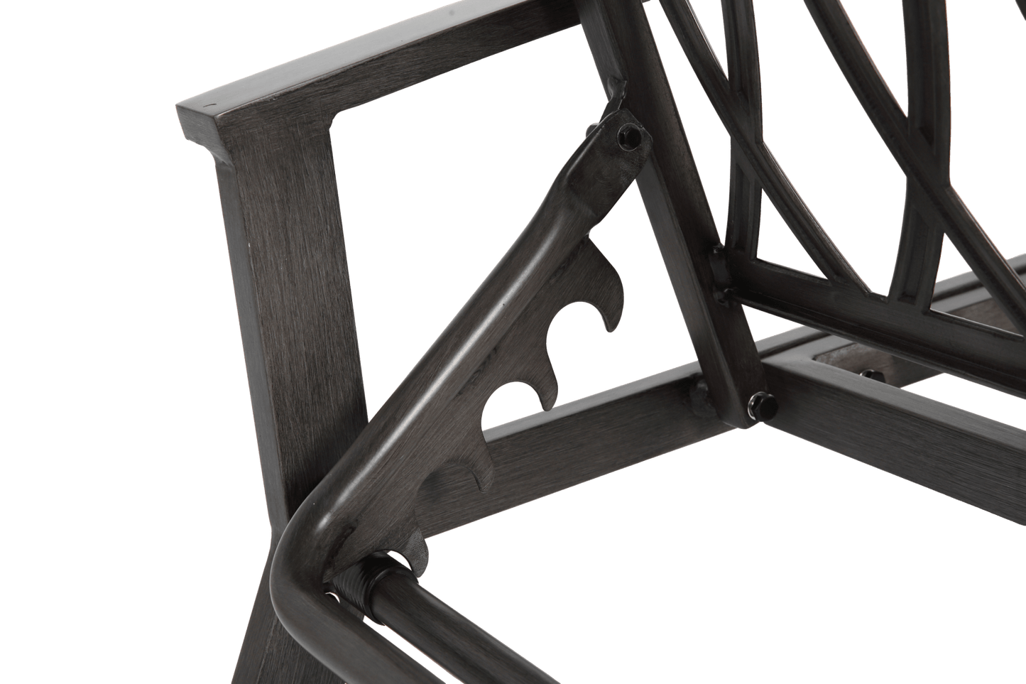 Aluminium Cast lounge chair - 1st Choice Furniture Direct