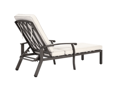 Aluminium Cast lounge chair - 1st Choice Furniture Direct