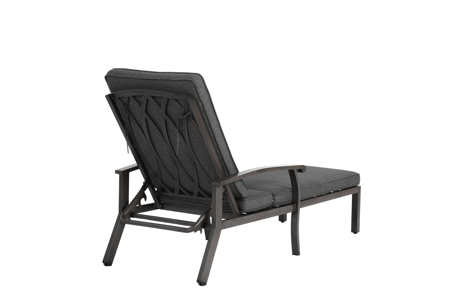 Aluminium Cast lounge chair - 1st Choice Furniture Direct