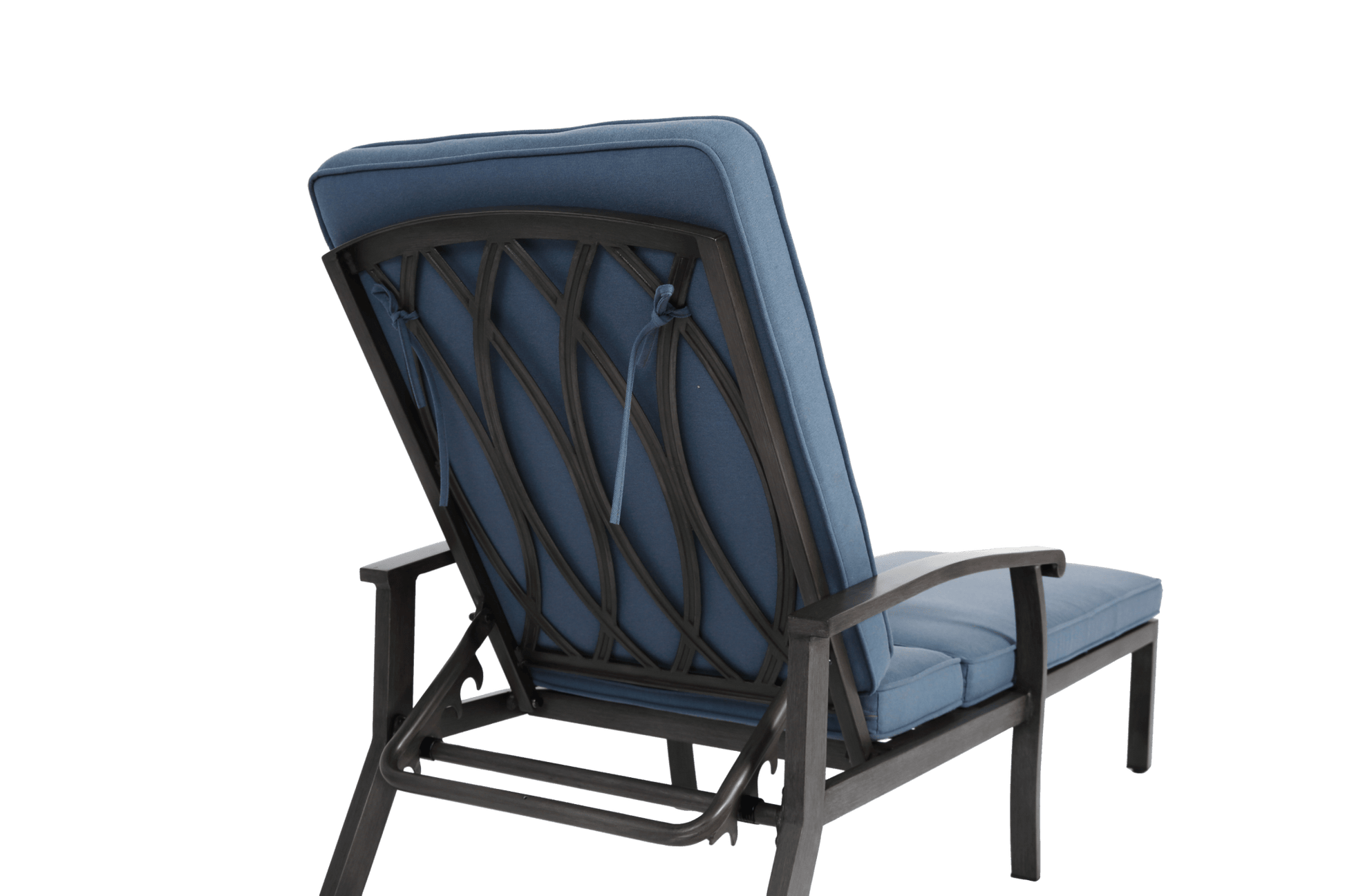 Aluminium Cast lounge chair - 1st Choice Furniture Direct