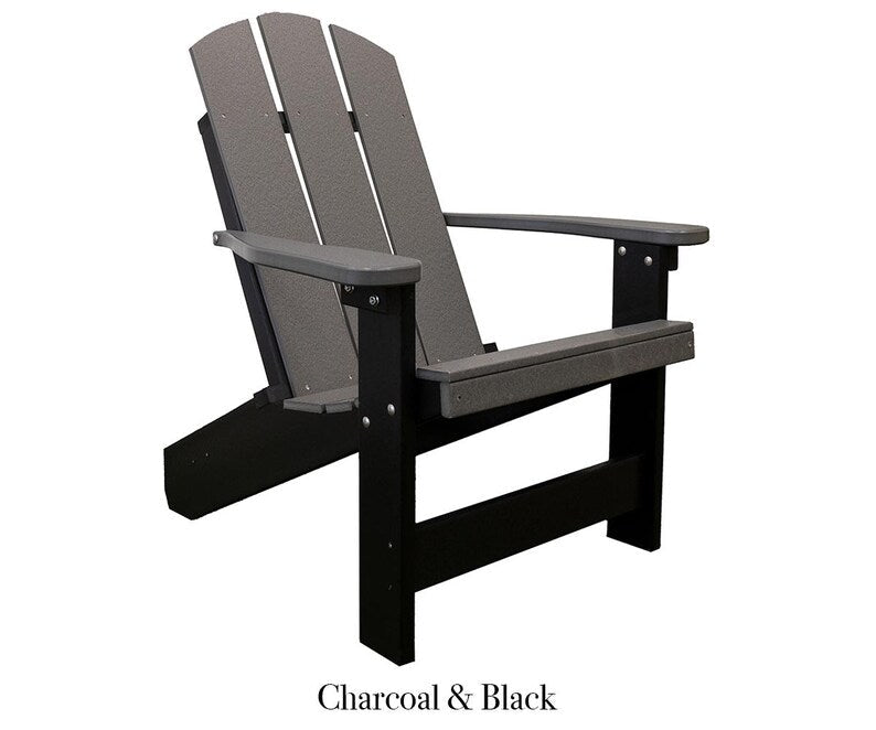Amish Handcrafted Poly Adirondack Chair Outdoor Patio Chair - 1st Choice Furniture Direct
