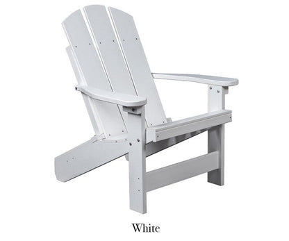 Amish Handcrafted Poly Adirondack Chair Outdoor Patio Chair - 1st Choice Furniture Direct