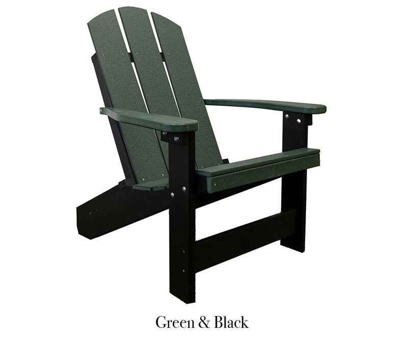 Amish Handcrafted Poly Adirondack Chair Outdoor Patio Chair - 1st Choice Furniture Direct