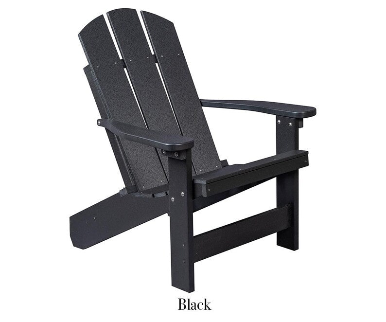 Amish Handcrafted Poly Adirondack Chair Outdoor Patio Chair - 1st Choice Furniture Direct