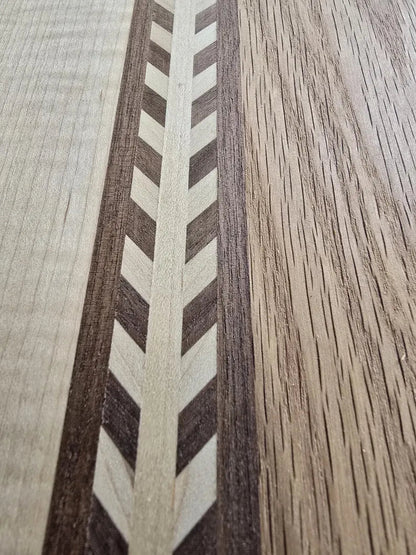 Amish Handcrafted Walnut Maple Oak Cutting Board - 1st Choice Furniture Direct