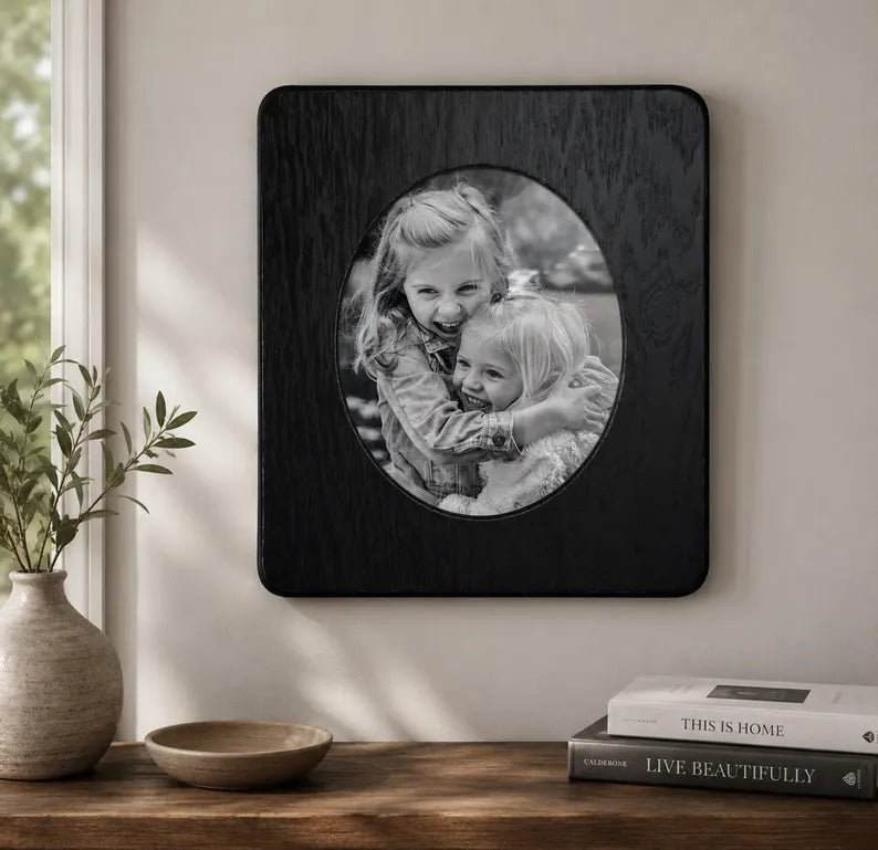 Amish Handmade 8x10 Oak Fiber Core Picture Frame – Farmhouse Wall & Table Display - 1st Choice Furniture Direct