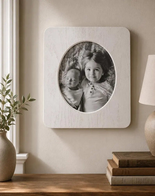 Amish Handmade 8x10 Oak Fiber Core Picture Frame – Farmhouse Wall & Table Display - 1st Choice Furniture Direct