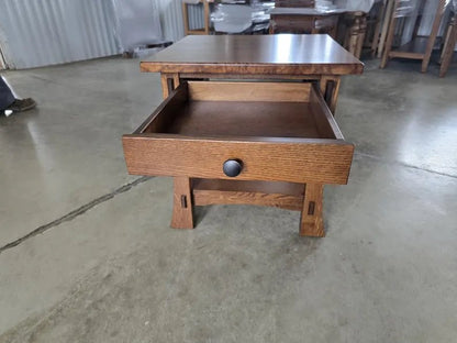 Amish Mission Style Coffee Table and End Table Set - 1st Choice Furniture Direct